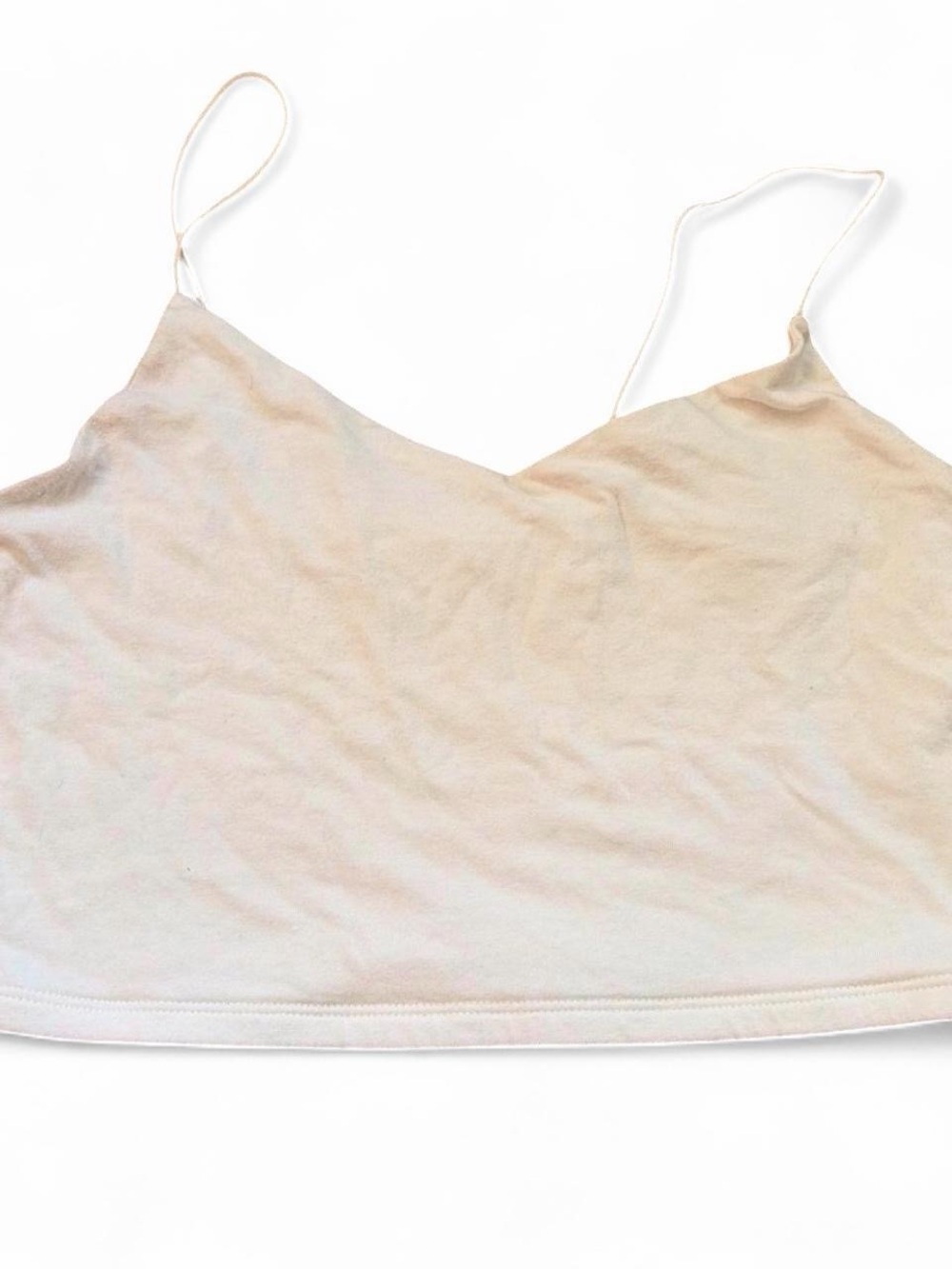Women's Spaghetti Strap Cami Top - Cream